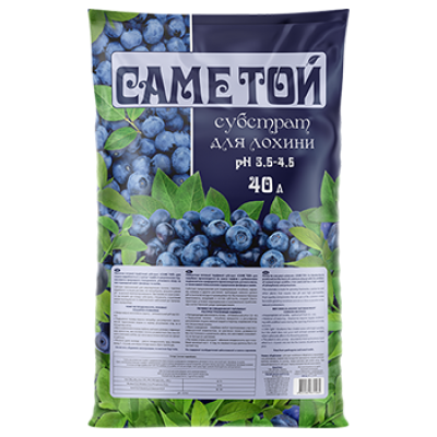 Торфяной субстрат для Голубики, Саме Той 40л